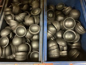 Dome post caps (weld on)